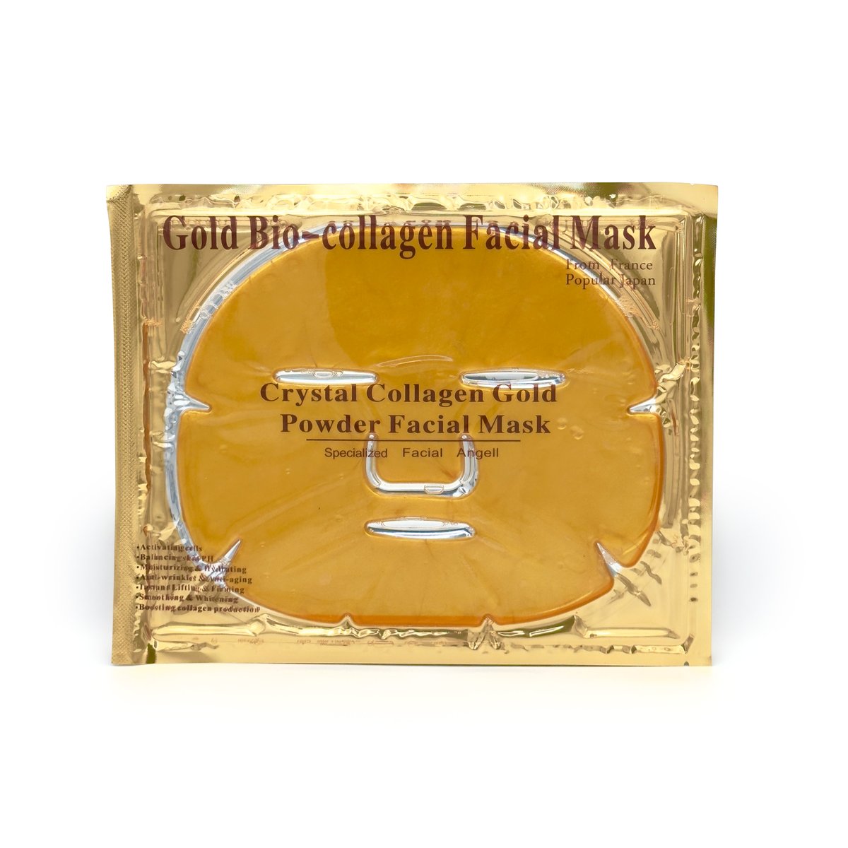 Gold Bio collagen Facial mask /crystal  collagen  Gold Powder Facial Mask  -Sterile Single PACK